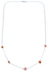 Oyster Shell Liquid Silver Necklace DX117164